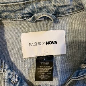 Fashion Nova Denim Jacket